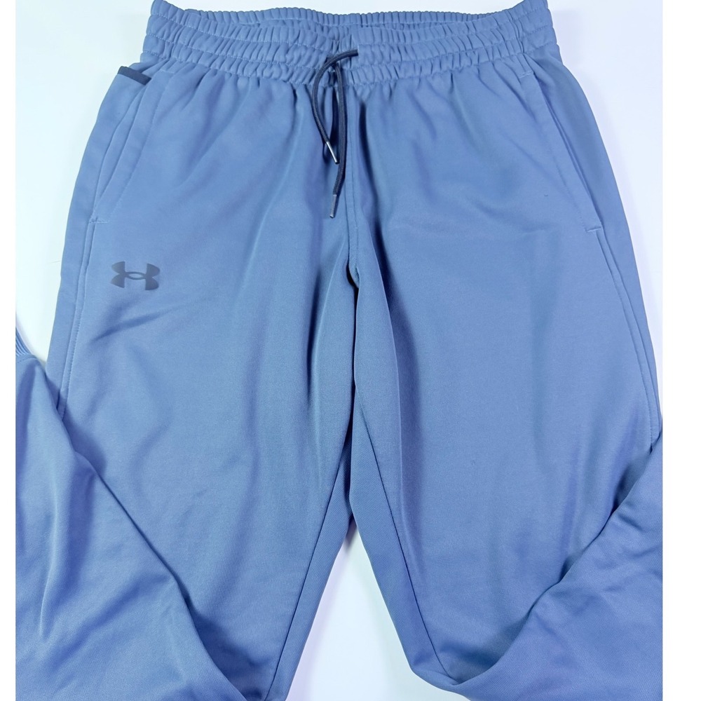 Under Armour ColdGear Mens Workout Joggers Blue Loose Fit Sweatpants Large Large